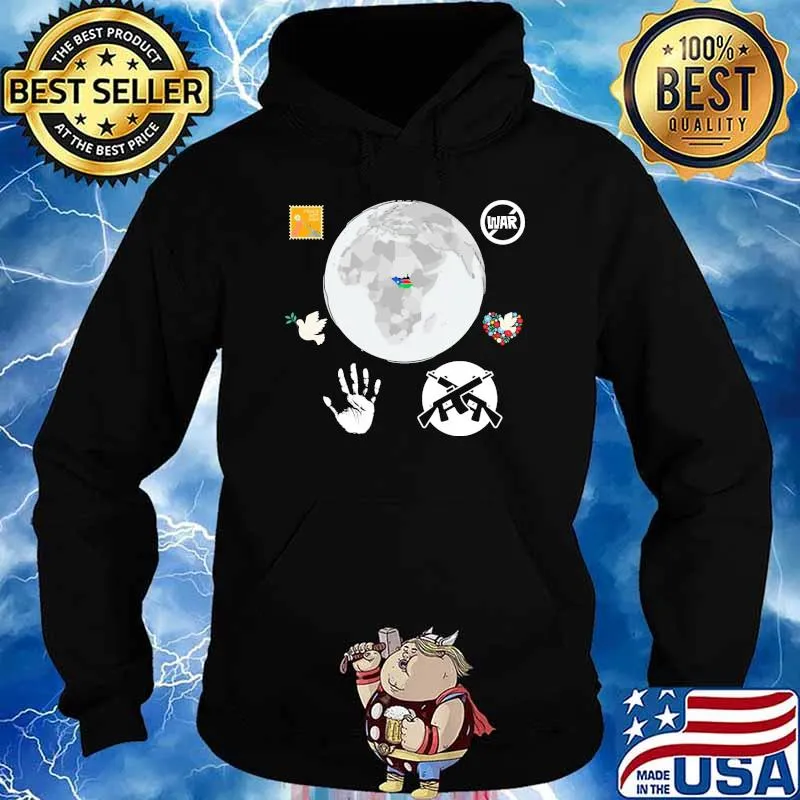 Peace In Sudan not war s Hoodie