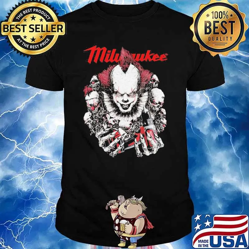 Pennywise Milwaukee horror film shirt