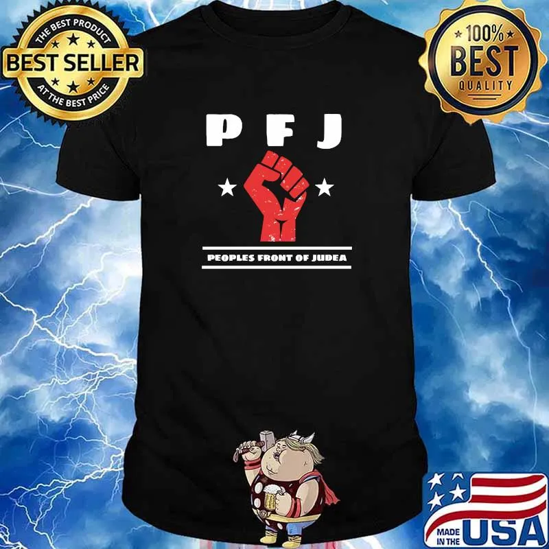 Peoples Front Of Judea Monty Python Life Of Brian Stars T-Shirt