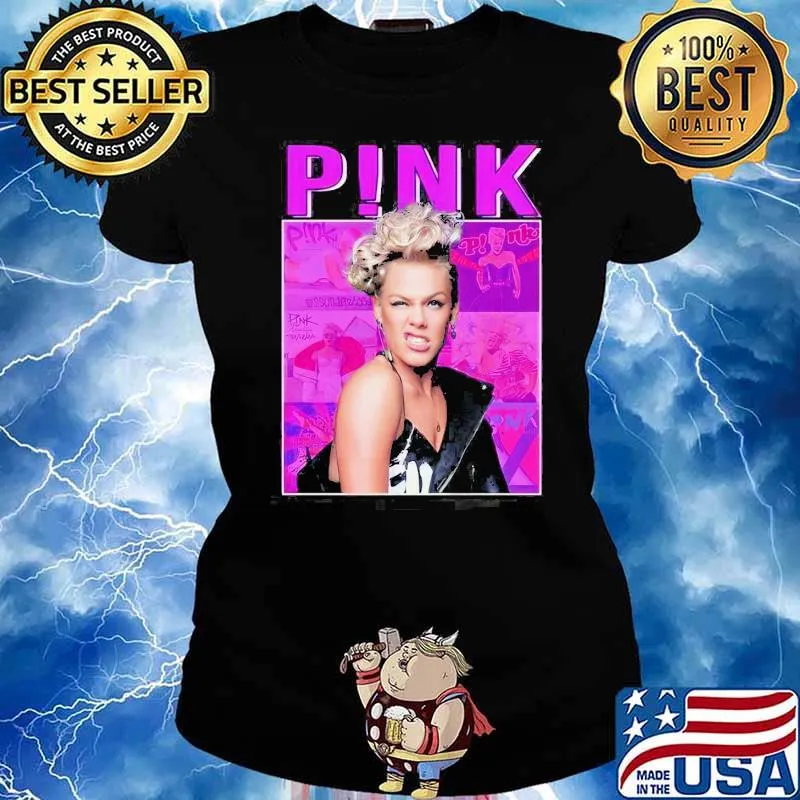 Pink singer tour 2023 picture shirt+ Ladies tee