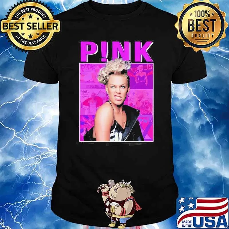 Pink singer tour 2023 picture shirt+