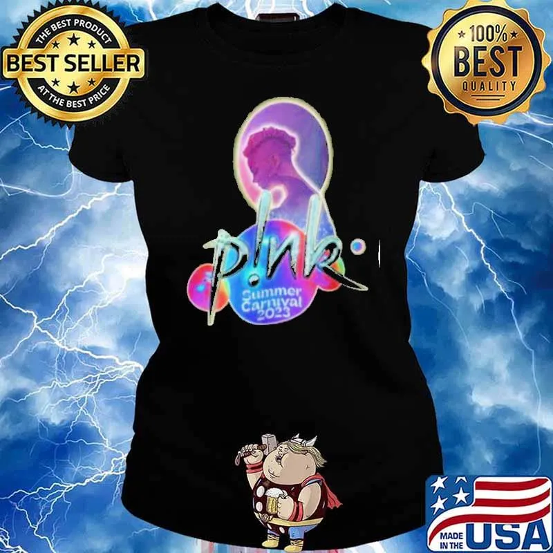 Pink summer carnival 2023 music s Ladies tee