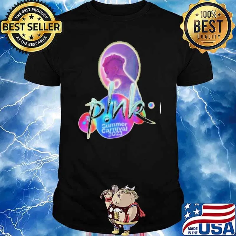 Pink summer carnival 2023 music shirt