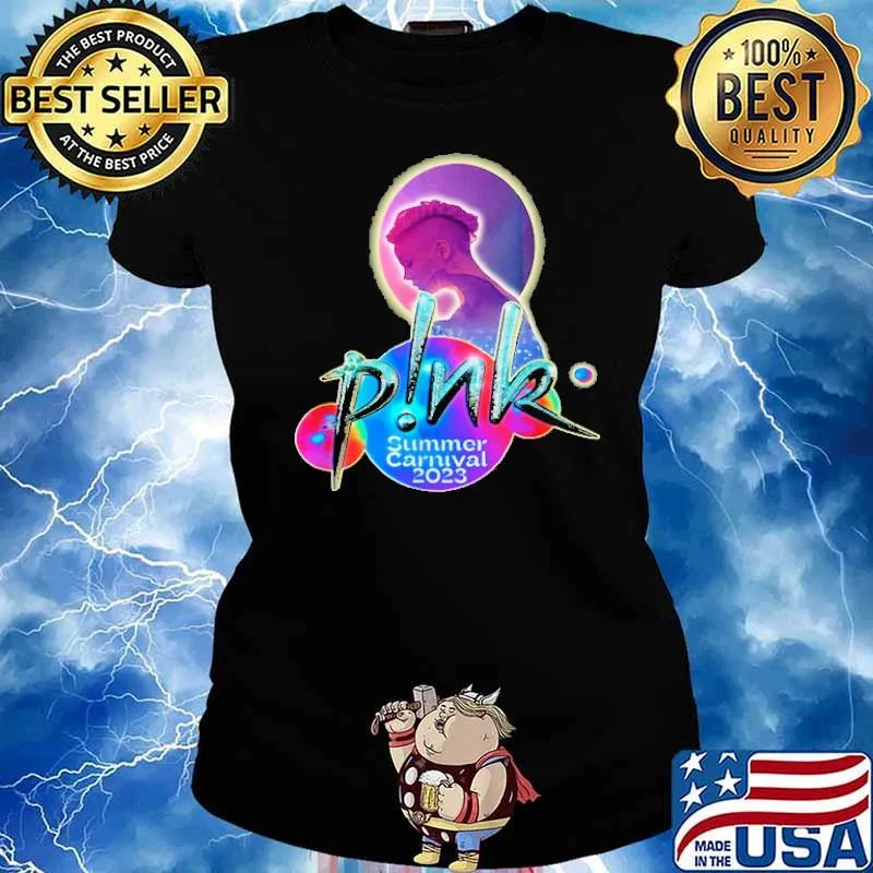 Pink summer carnival 2023 tour s Ladies tee