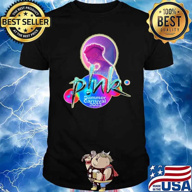 Pink summer carnival 2023 tour shirt