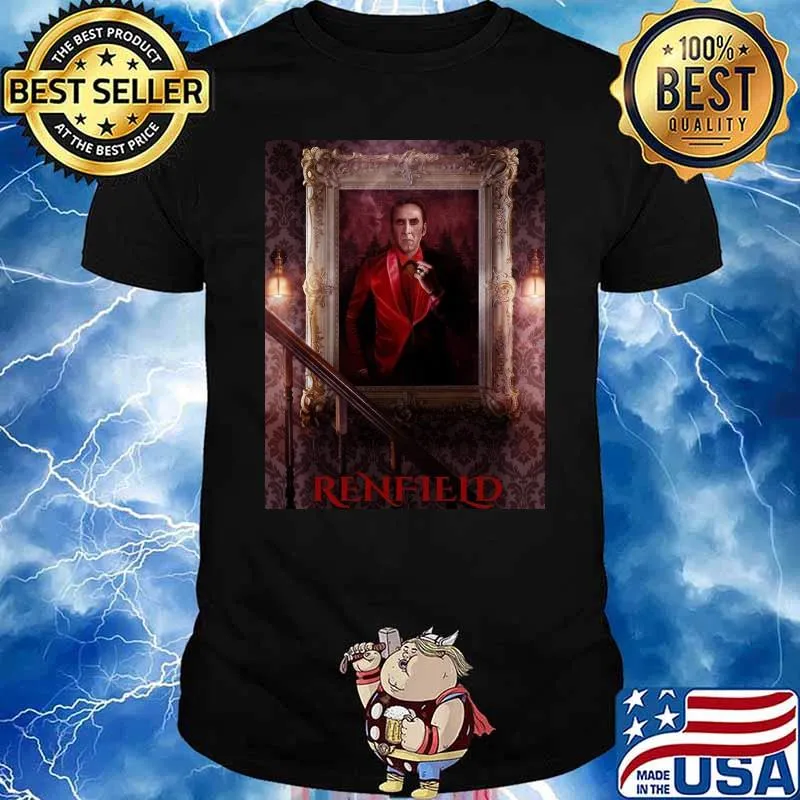 Renfield movie nicolas cage shirt