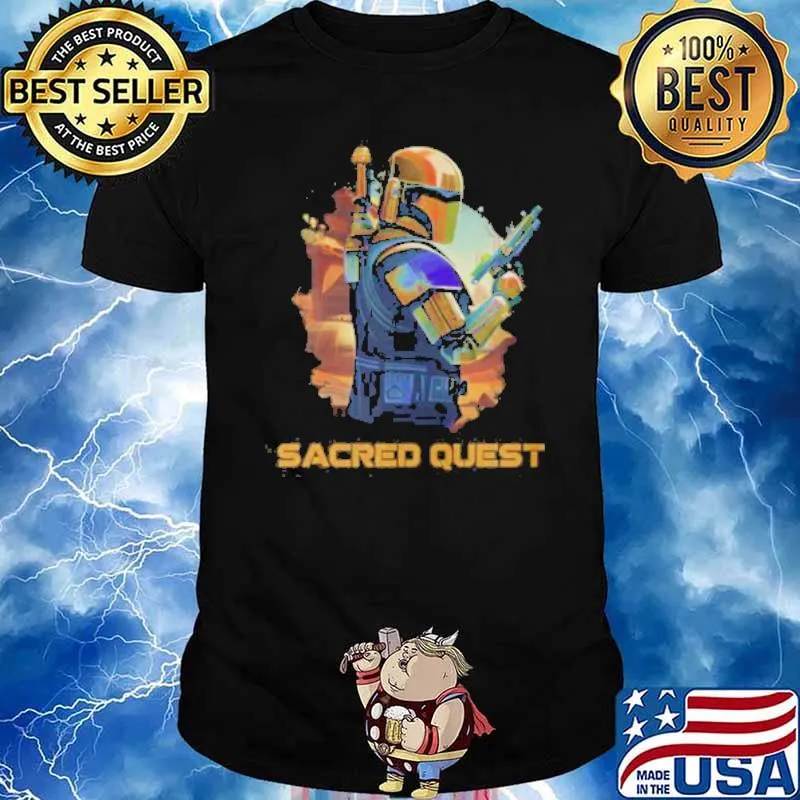 Sacred Quest - Mando Star Wars shirt