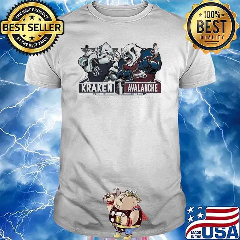 Seattle karen vs Colorado avalanche 2023 western conference quarter finals stanley cup sport s Unisex