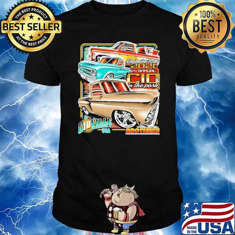 September 18th 2021 6th annual CIO in the park Brothers shirt