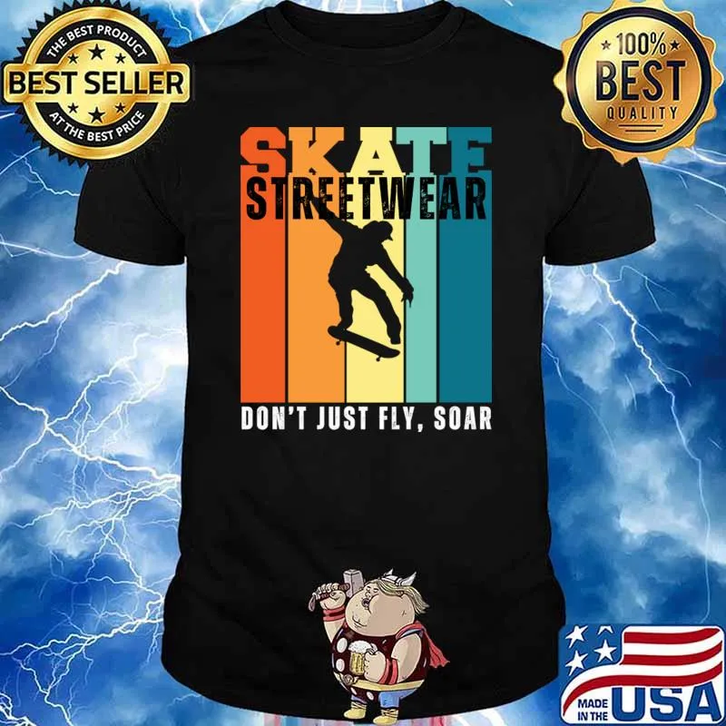 Skate streetwear don't just fly soar vintage T-Shirt