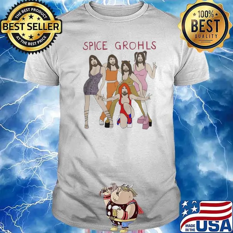 Spice Grohls band shirt