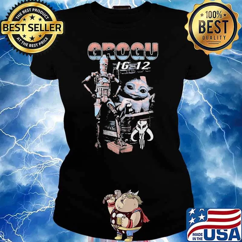 Star Wars The Mandalorian Grogu IG 12 baby yoda s Ladies tee