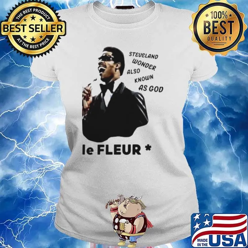 Steveland wonder also known as god ie fleur s Ladies tee