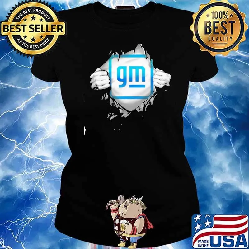 Super man GENERAL MOTORS s Ladies tee