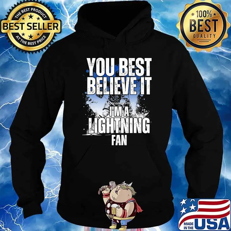 Tampa Bay Lightning Fan - Hockey you best believe it s Hoodie