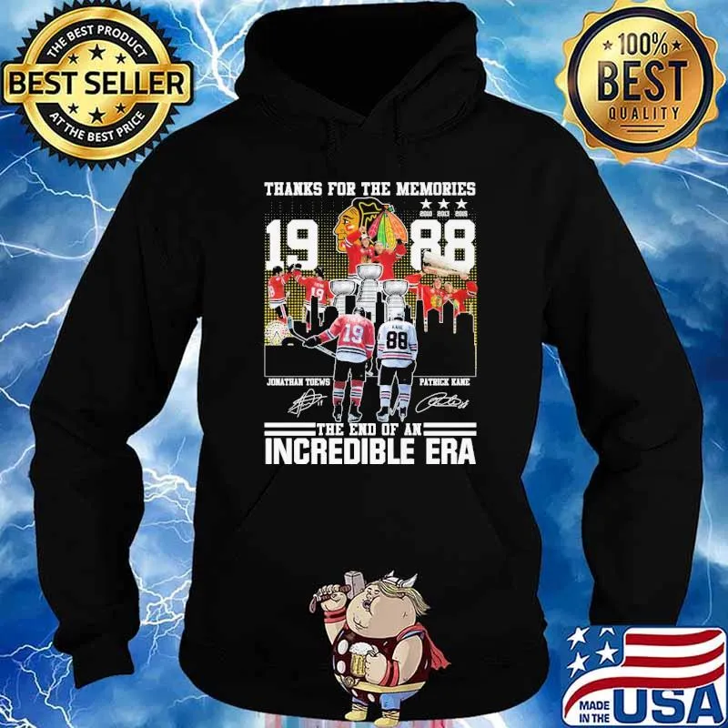 Thanks for the memories the end of an Incredible Era signatures s Hoodie