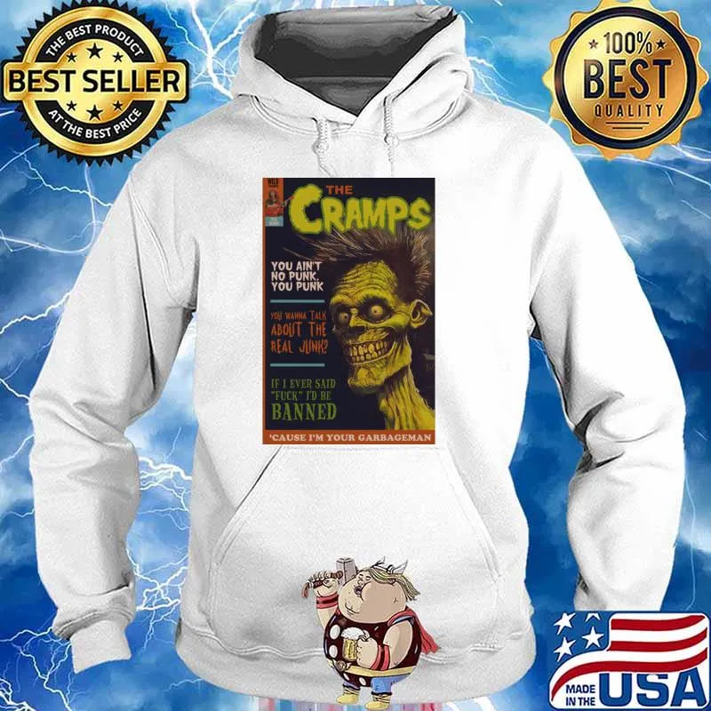The Cramps Be Banned I'm Your Garbageman T-Shirt