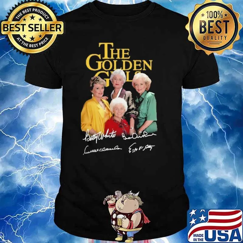 The Golden Girls signatures shirt