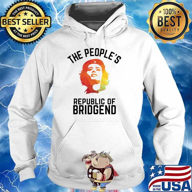 The People's Republic Of Bridgend Sunset Color T-Shirt