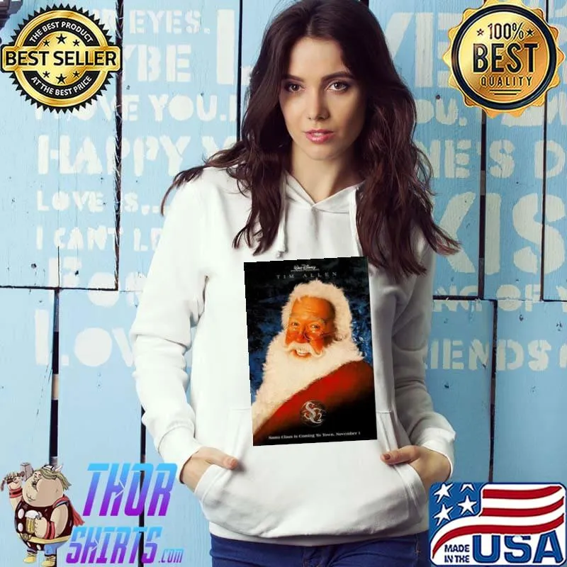 The Santa Clause V6 Natural Vintage Tim Allen s Hoodie