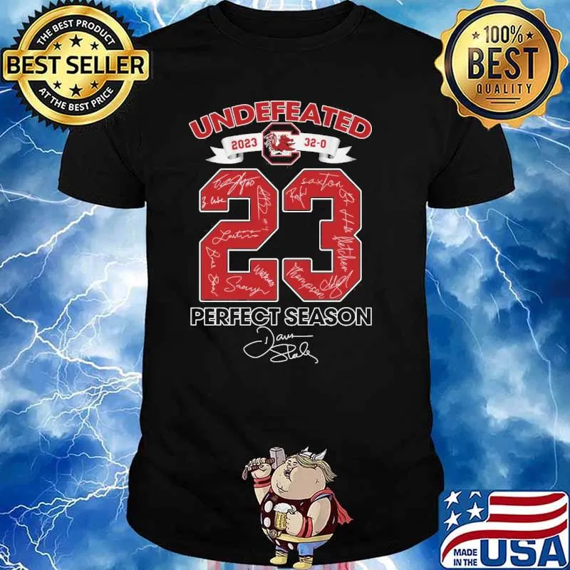Undefeated 2023 32-0 perfect season signature shirt