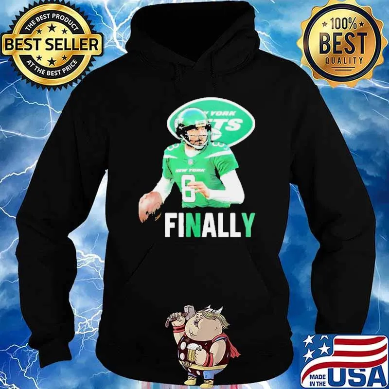 Aaron Rodgers Finally New York Jets sport s Hoodie