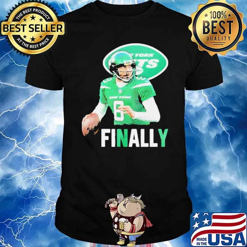 Aaron Rodgers Finally New York Jets sport shirt