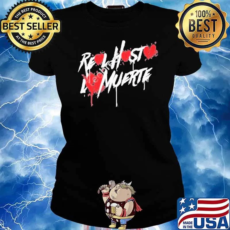 Anuel aa merch vdaay black real hasta LA muerte s Ladies tee