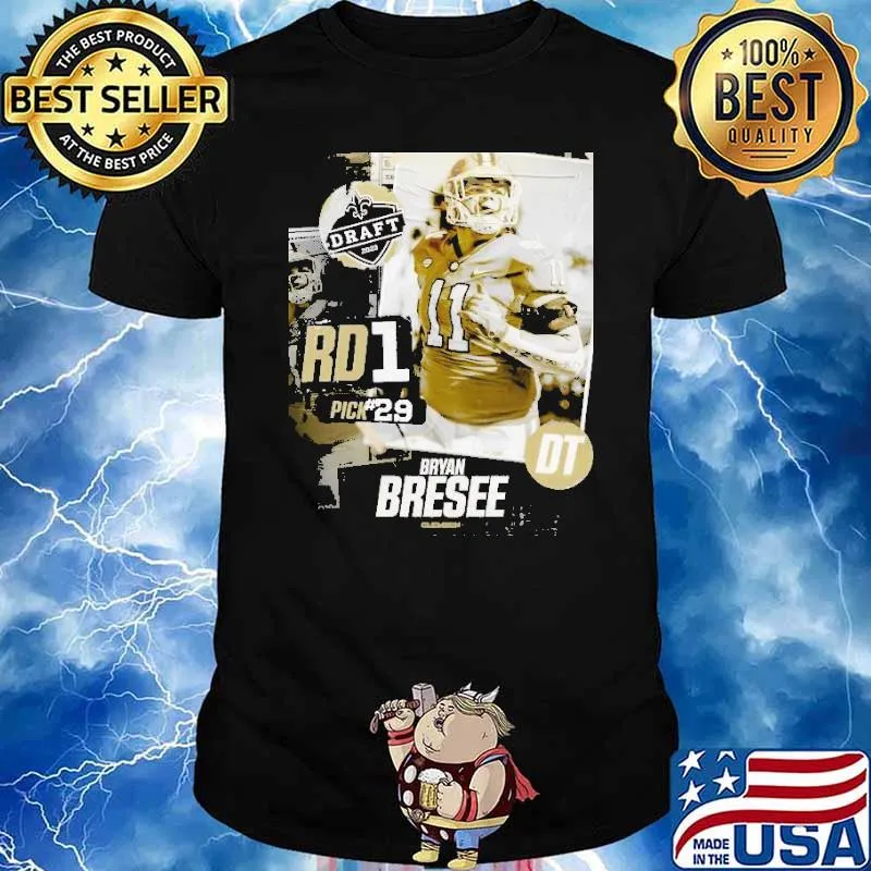 Bryan Bresee Clemson RD1 Pick 29 draft Shirt