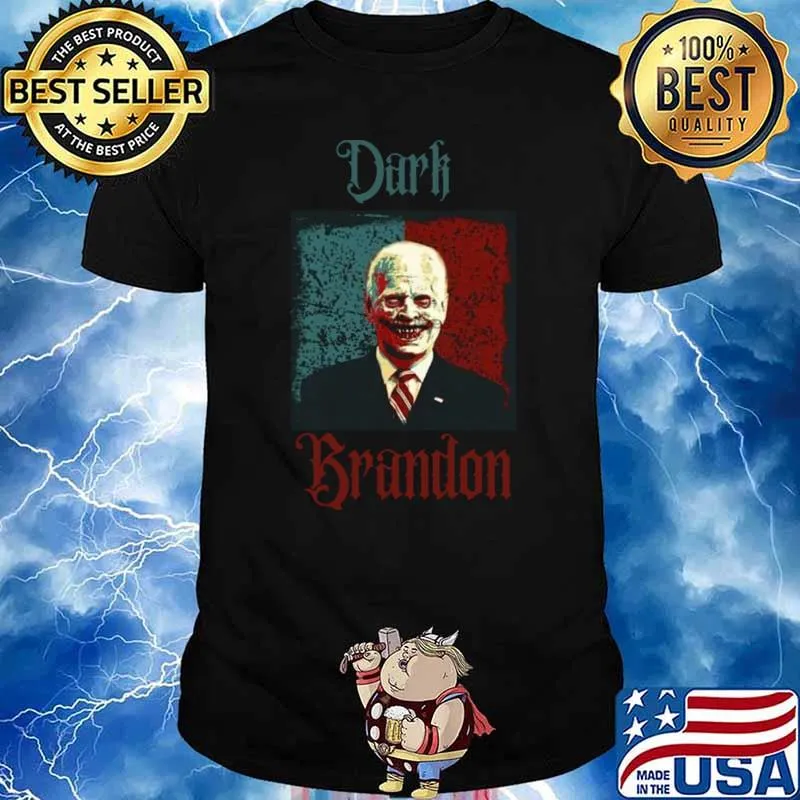 Dark Brandon Zombie Joe Biden Vote 2024 Retro T-Shirt Unisex