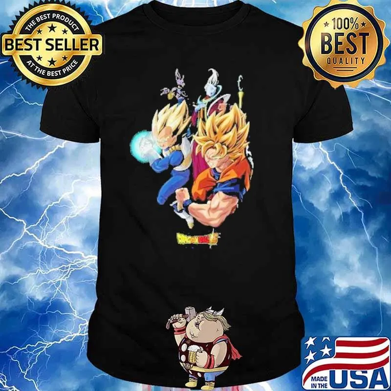 Dragon ball Z character shirt