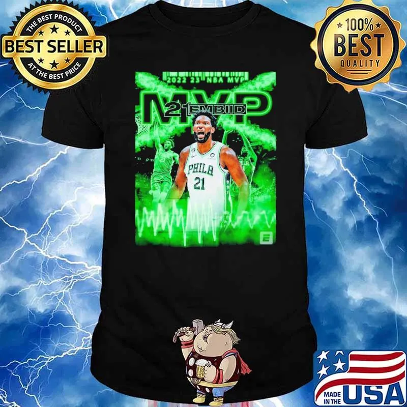 Espn Joel Embiid Nba Mvp 2022 2023 sport Shirt