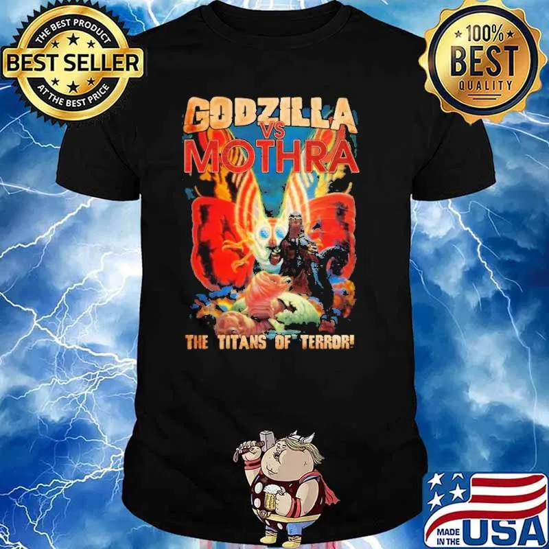 Godzilla vs Mothra the titans of terror' monster shirt