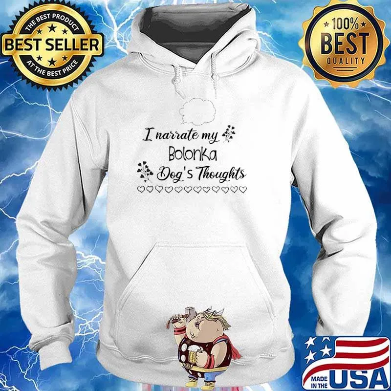 I narrate my bolonka dog's thoughts hearts T-Shirt