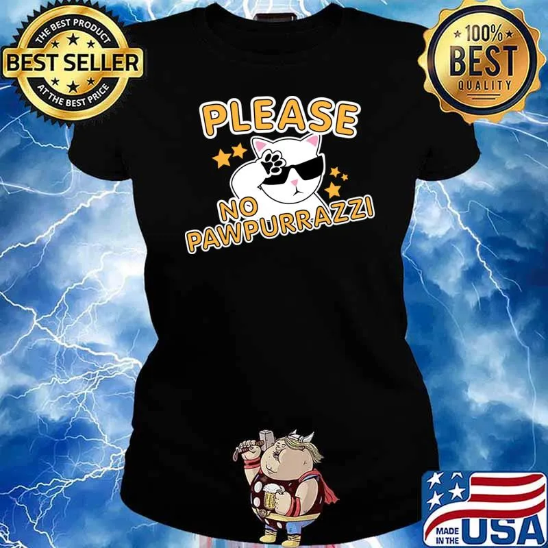 Influencer Film Star Internet Rich Famous Celebrity Paparazzi Cat T-Shirt