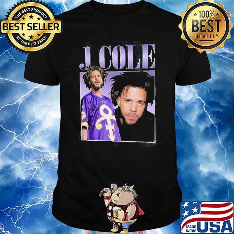 J Cole Rap Retro rapper shirt