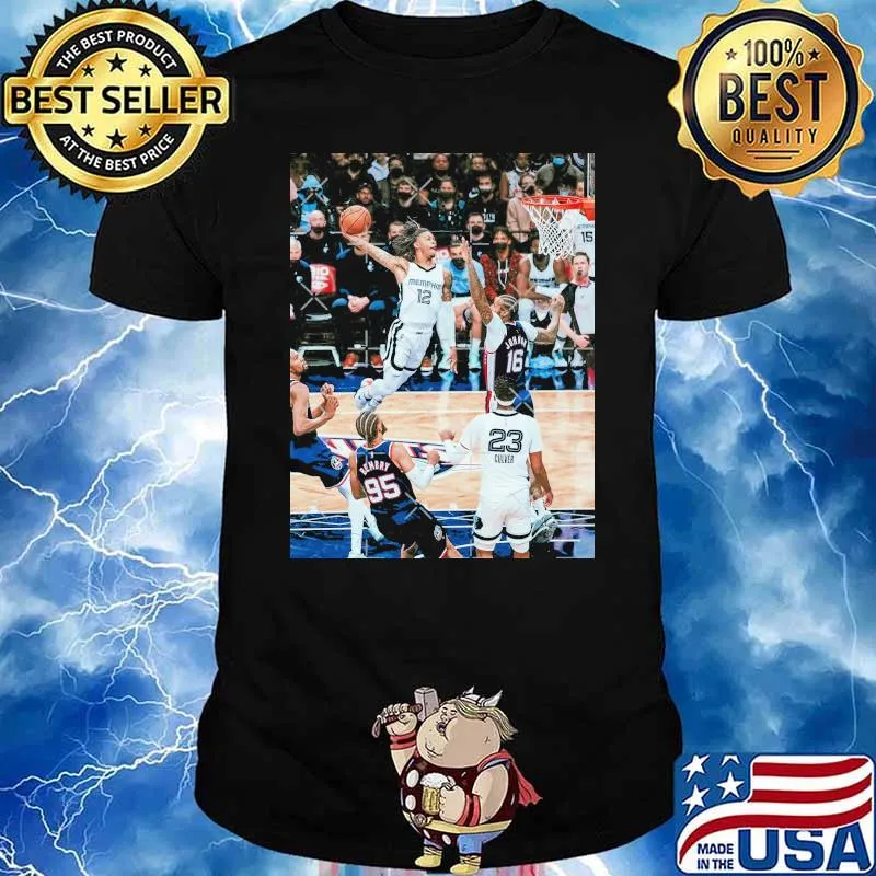 Ja Morant 12 The JA Fly Posterized Dunk shirt