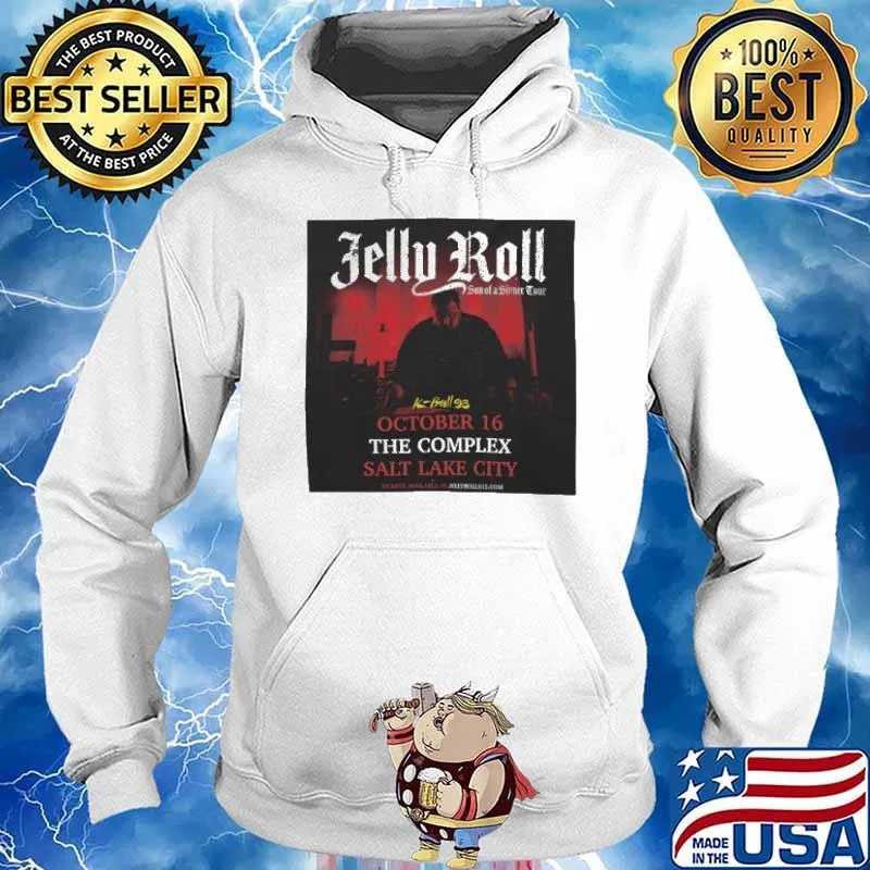 Jelly roll tour october 16 the complex salt lake city s Hoodie