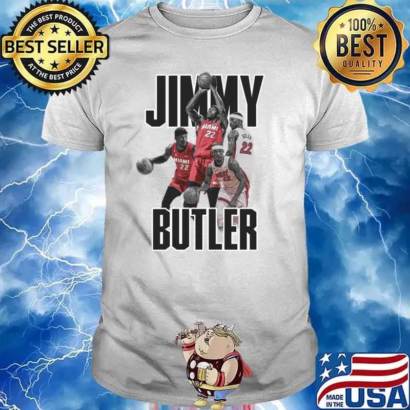 Jimmy Butler heat bootleg basketbal T-Shirt Unisex