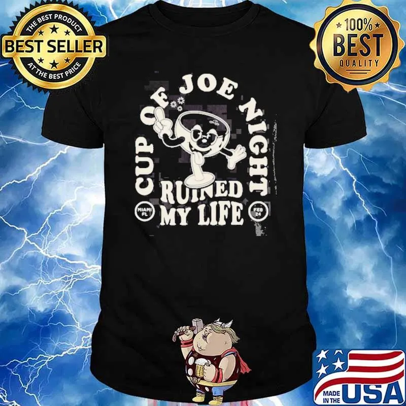 Jonas Brothers Cup Of Joe Night 2023 Pop-Rock Band Shirt