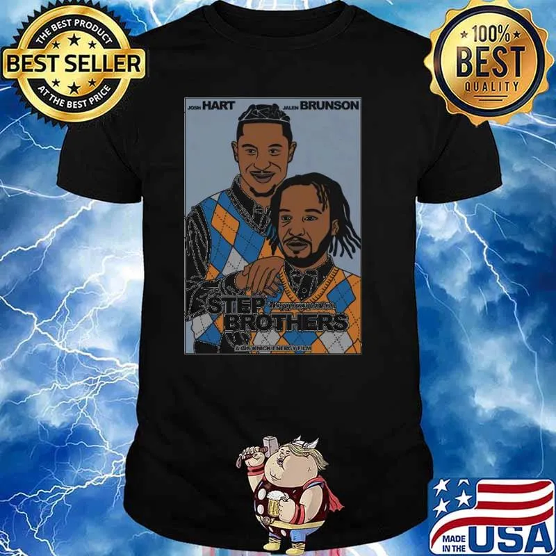 Josh Hart And Jalen Brunson Step Brothers sport shirt