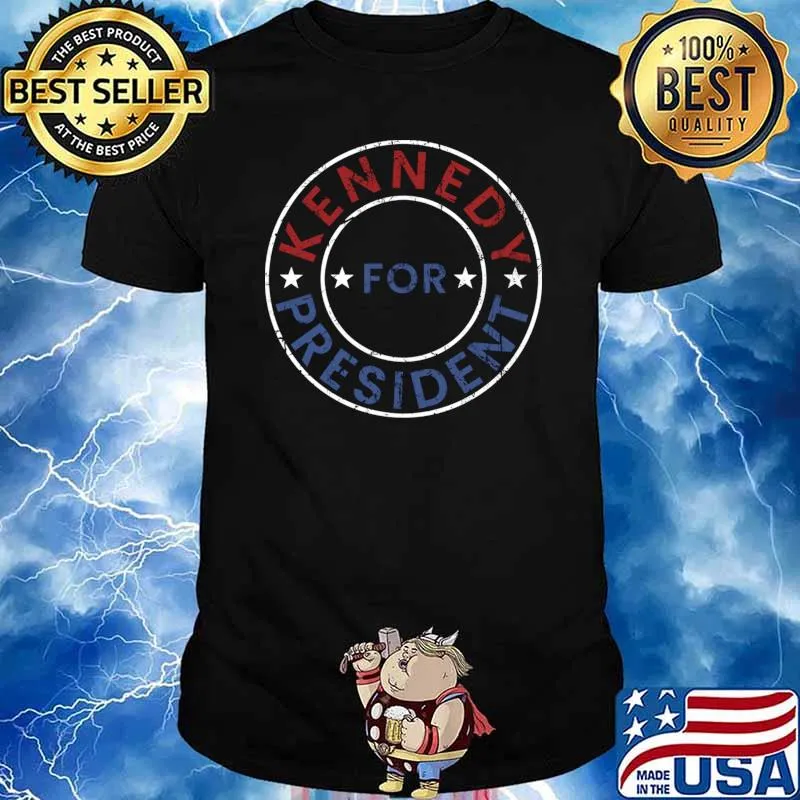 Kennedy For President Stars Red Blue Political 2024 T-Shirt Unisex