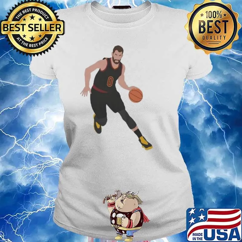 Kevin Love basketball player number 0 s Ladies tee