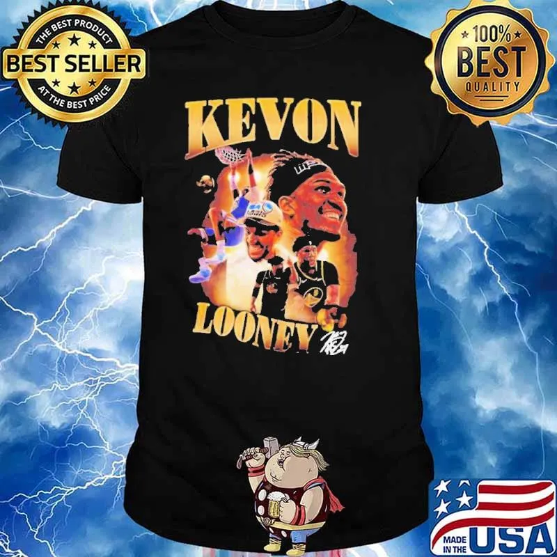 Looney Golden State Kevin Looney Vintage 90s Style signature Shirt