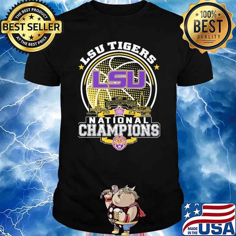 LSU Tigers national champions sport shirt