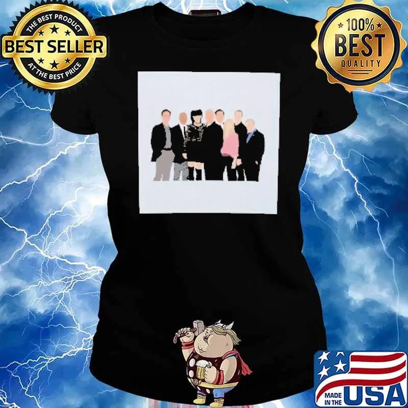 NCIS Crew Sticker s Ladies tee
