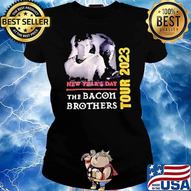 New year's day the bacon brothers tour 2023 s Ladies tee