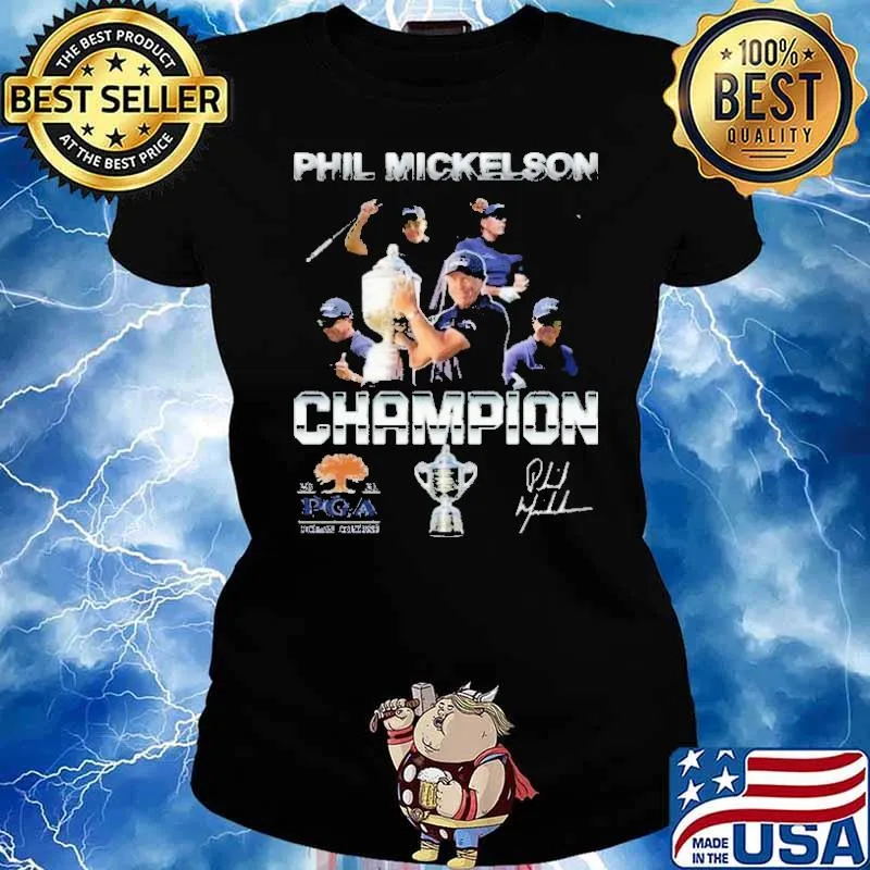 Phil Mickelson champion PGA signature s Ladies tee