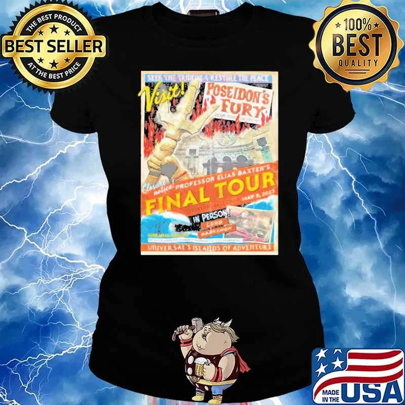 Poseidon’s Fury May 9 2023 Final Tour s Ladies tee