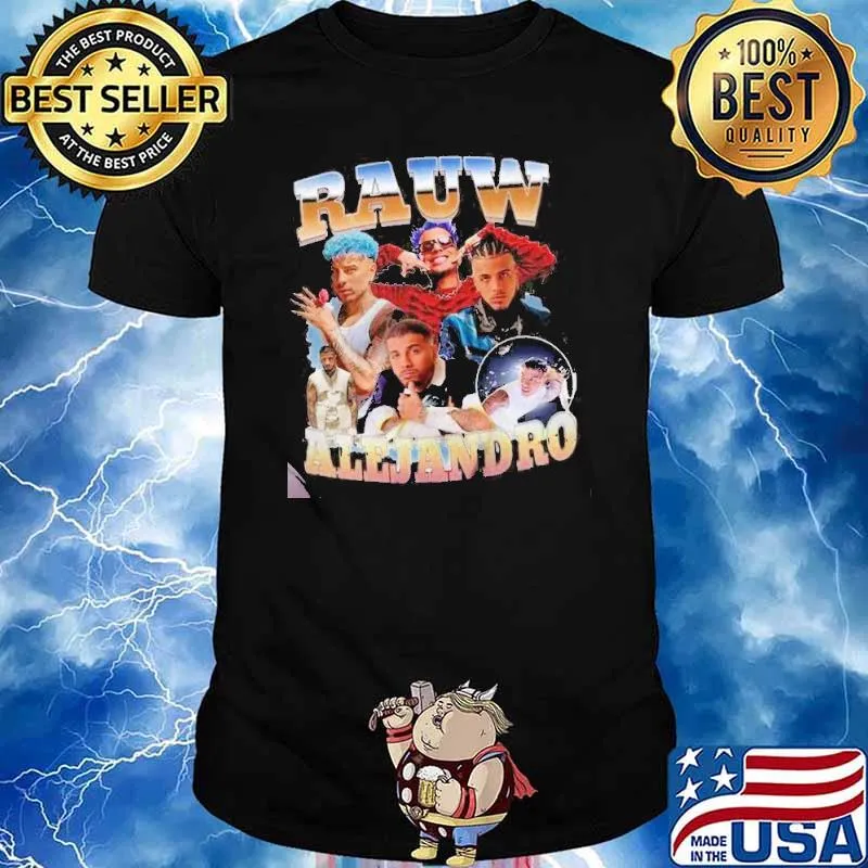 Saturno 2023 World Tour Rauw Fan, Rock Music Rauw Alejandro shirt